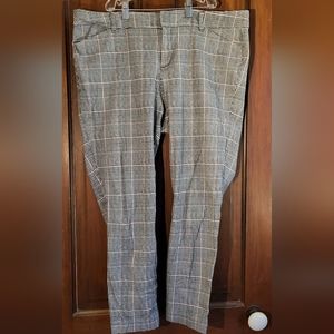 Plaid Houndstooth Pants
